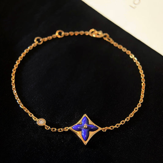 [Mystic]COLOR STAR PINK GOLD DIAMOND BRACELET