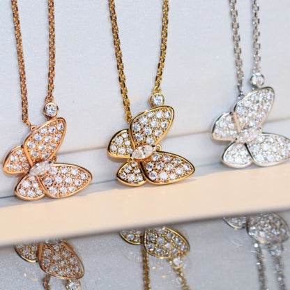 [Mystic]BUTTERFLY DIAMOND NECKLACE