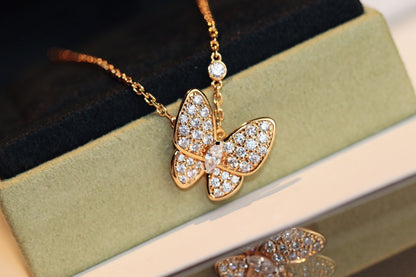 [Mystic]BUTTERFLY DIAMOND NECKLACE