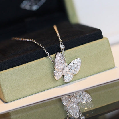 [Mystic]BUTTERFLY DIAMOND NECKLACE