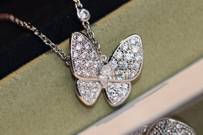 [Mystic]BUTTERFLY DIAMOND NECKLACE