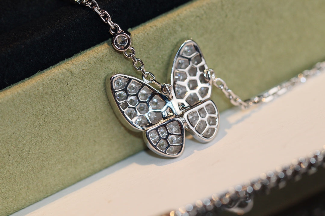 [Mystic]BUTTERFLY DIAMOND NECKLACE