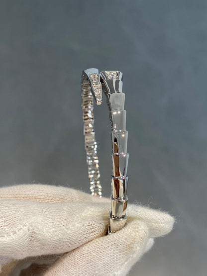 [Mystic]SERPENTI BRACELET DIAMONDS SILVER