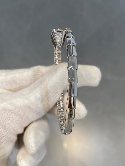 [Mystic]SERPENTI BRACELET DIAMONDS SILVER