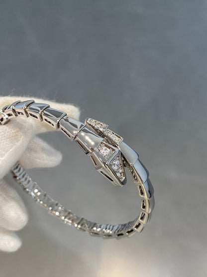 [Mystic]SERPENTI BRACELET DIAMONDS SILVER