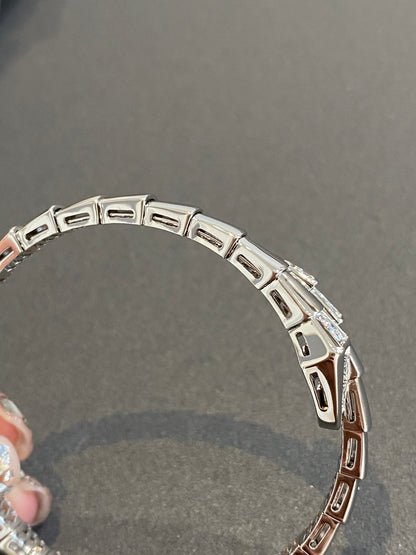 [Mystic]SERPENTI BRACELET DIAMONDS SILVER