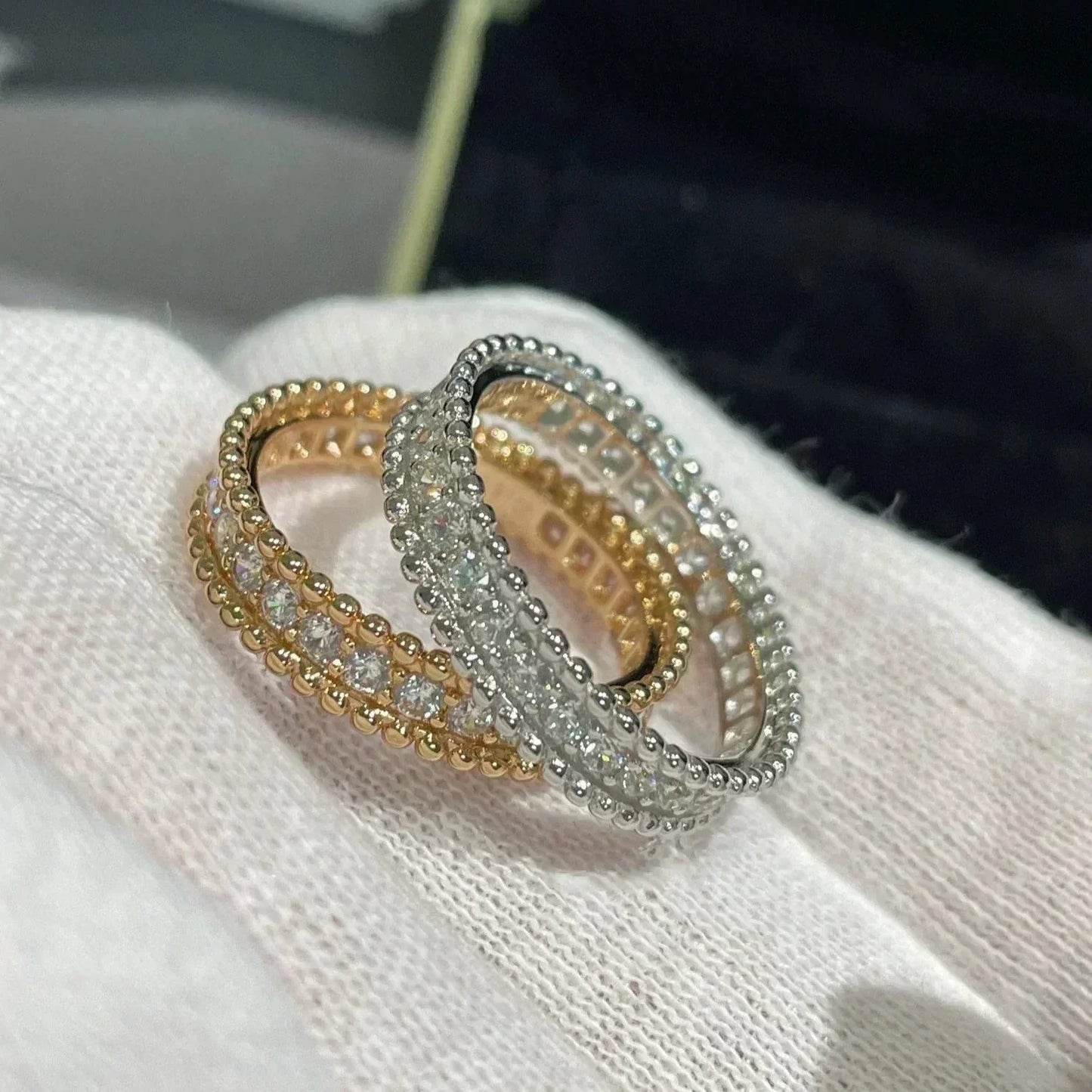 [Mystic]PERLEE DIAMOND ROSE GOLD RING