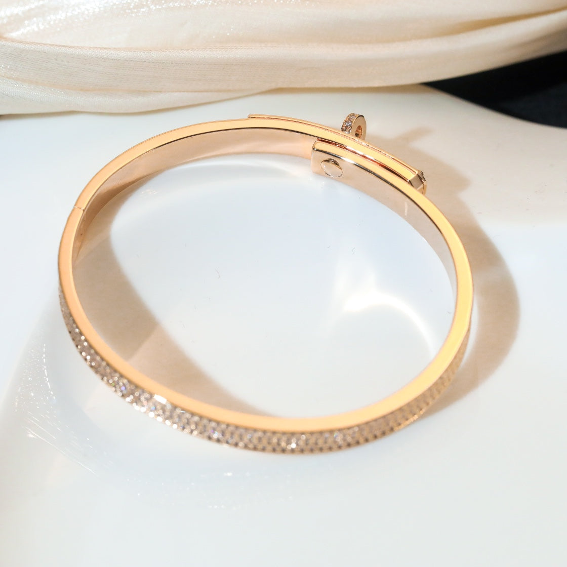 [Mystic]KELLY BRACELET DIAMOND PAVED