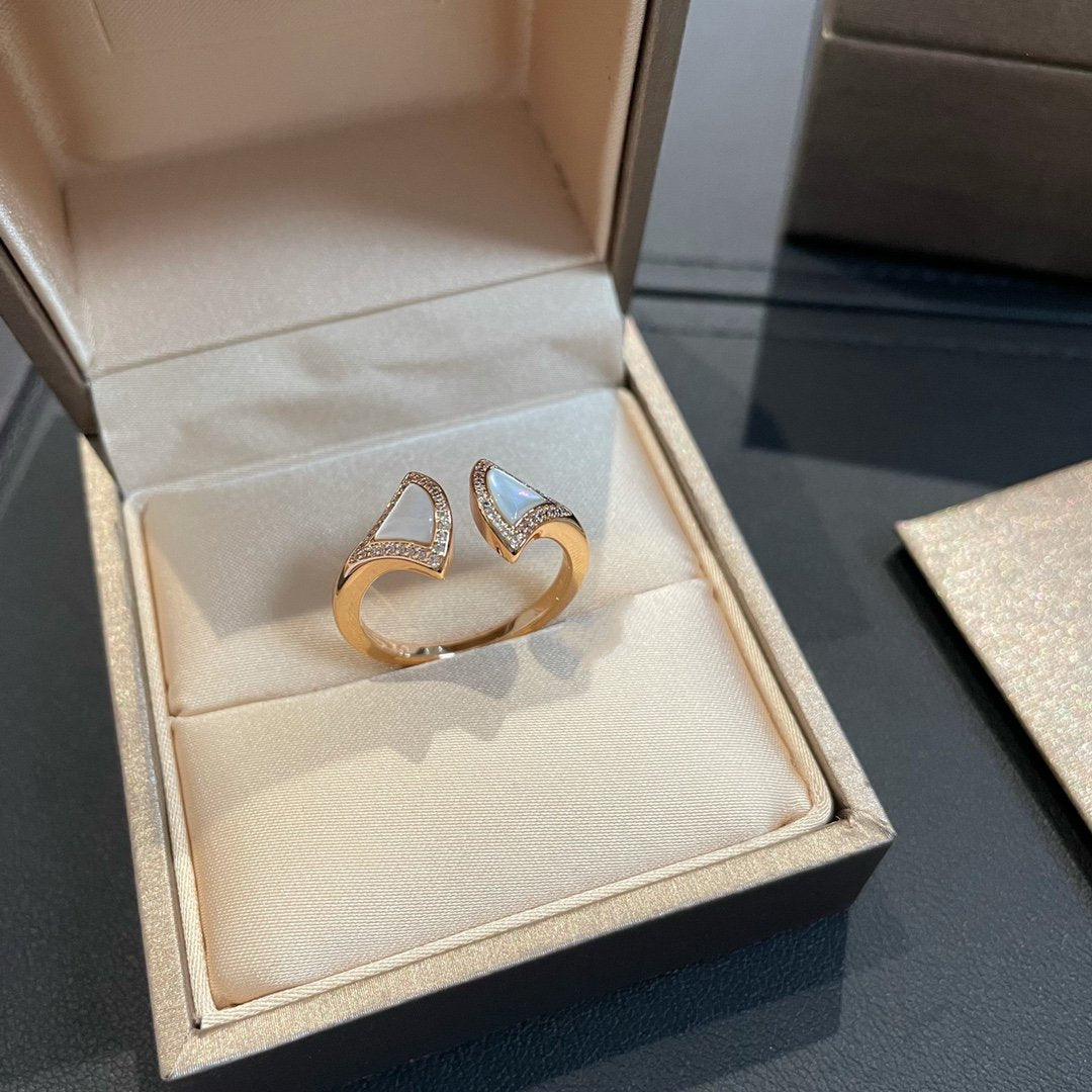 [Mystic]DREAM MOP DIAMOND OPEN RING