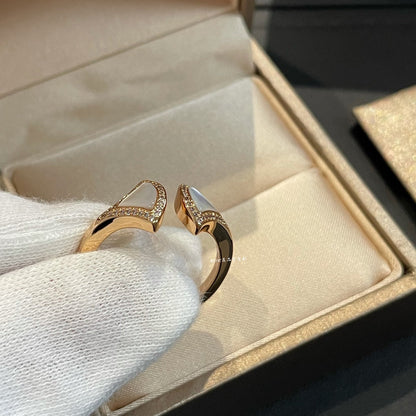 [Mystic]DREAM MOP DIAMOND OPEN RING