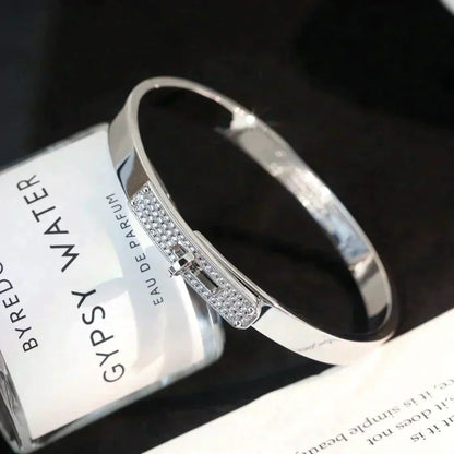 [Mystic]KELLY SILVER DIAMOND BRACELET