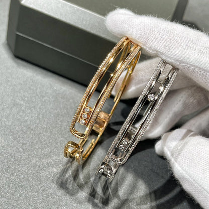 [Mystic JURI]MOVE 10TH PAVED DIAMOND BRACELET