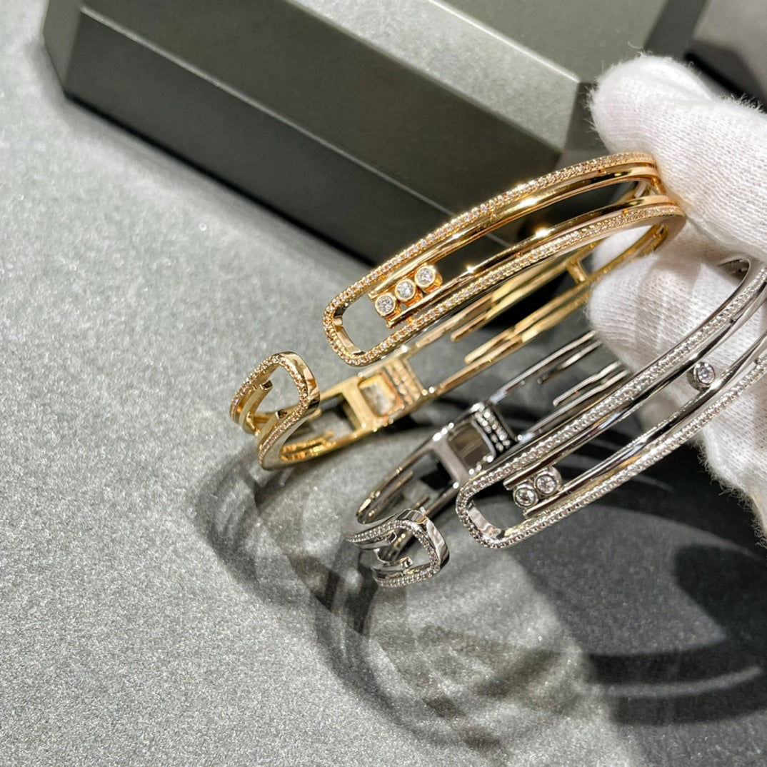 [Mystic JURI]MOVE 10TH PAVED DIAMOND BRACELET
