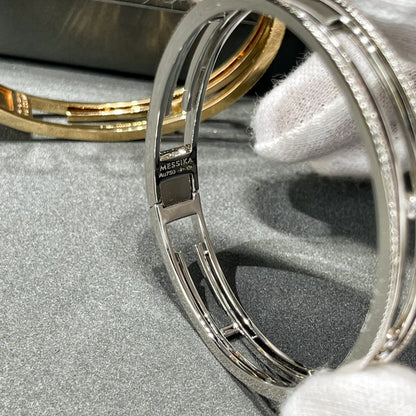 [Mystic JURI]MOVE 10TH PAVED DIAMOND BRACELET