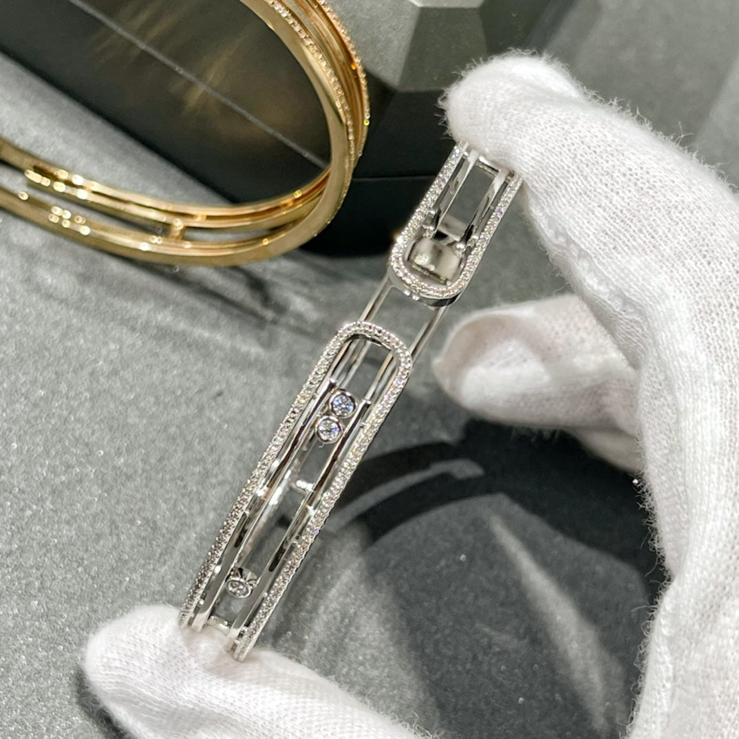 [Mystic JURI]MOVE 10TH PAVED DIAMOND BRACELET