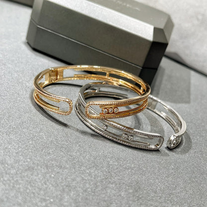 [Mystic JURI]MOVE 10TH PAVED DIAMOND BRACELET