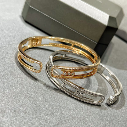 [Mystic JURI]MOVE 10TH PAVED DIAMOND BRACELET