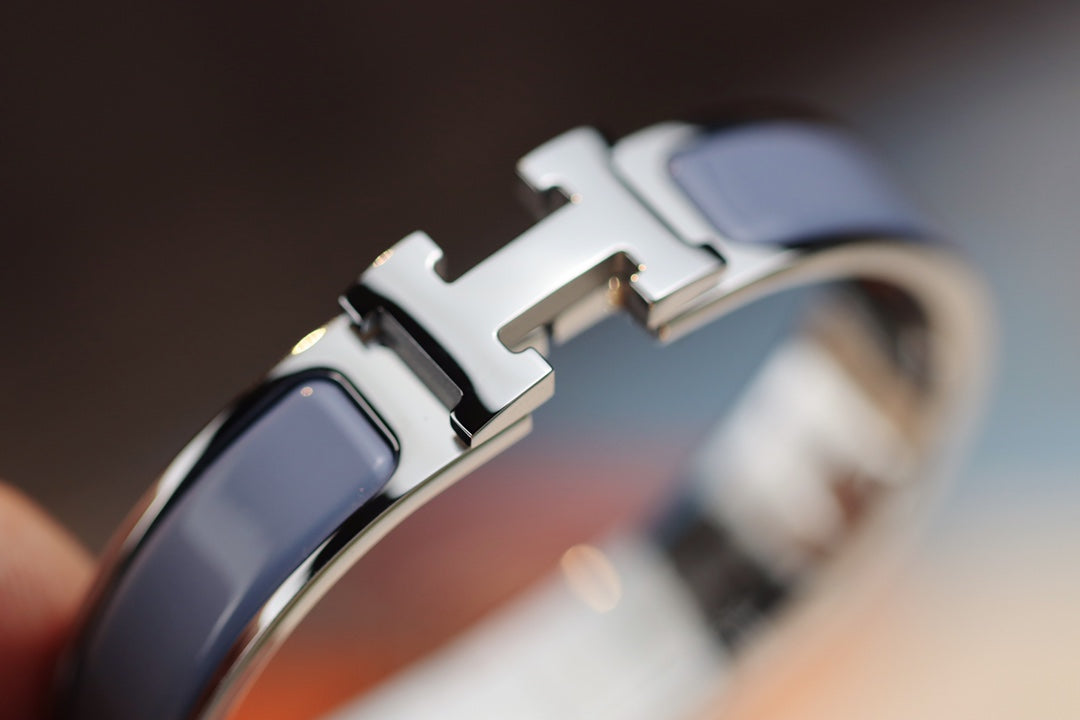 [Mystic]H BRACELET 12MM BLUE GRAY