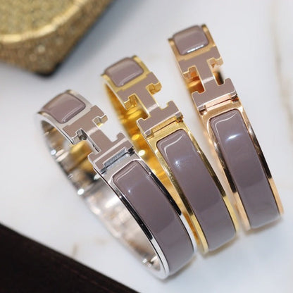 [Mystic]H BRACELET 12MM BROWN