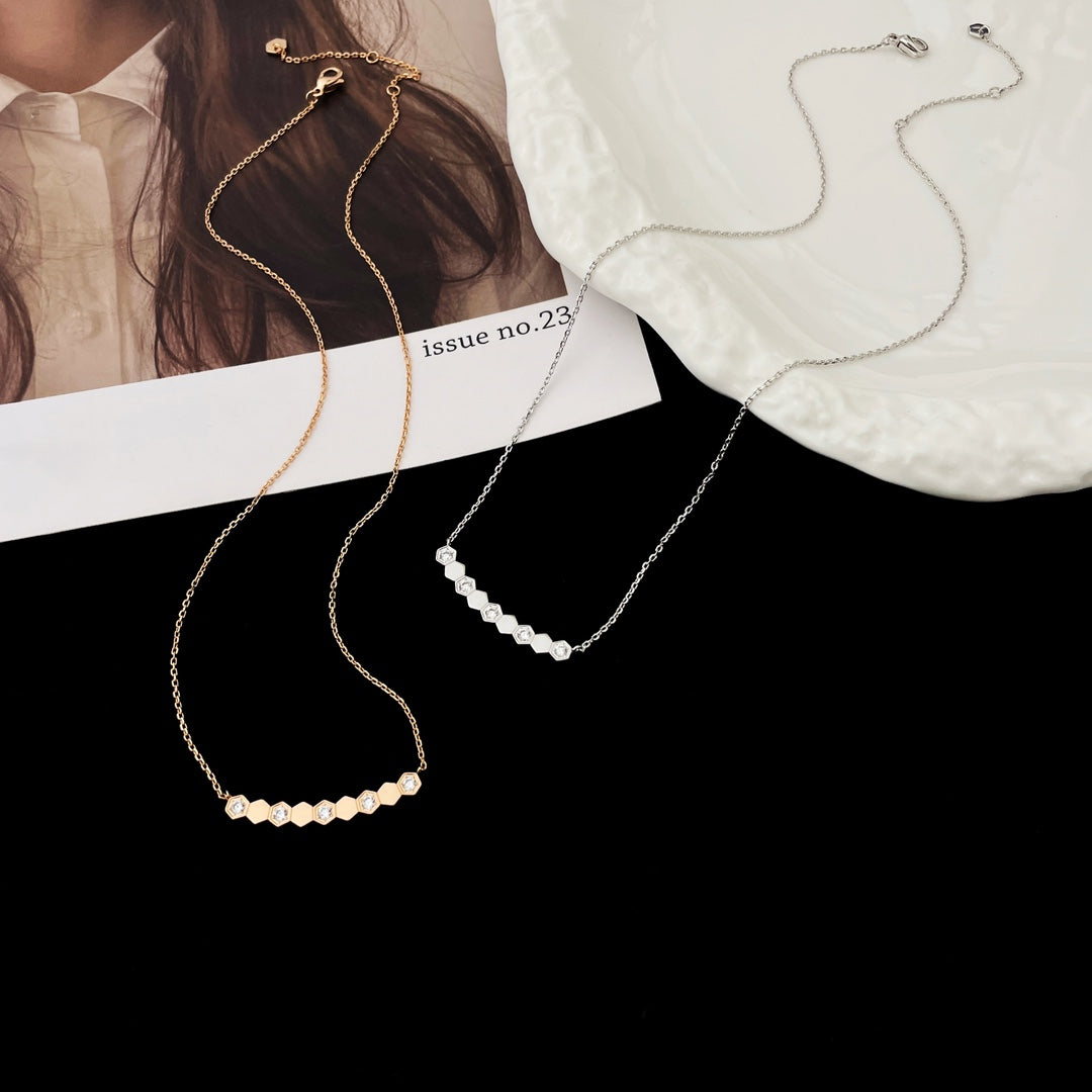 [Mystic]BEE MY LOVE DIAMOND NECKLACE