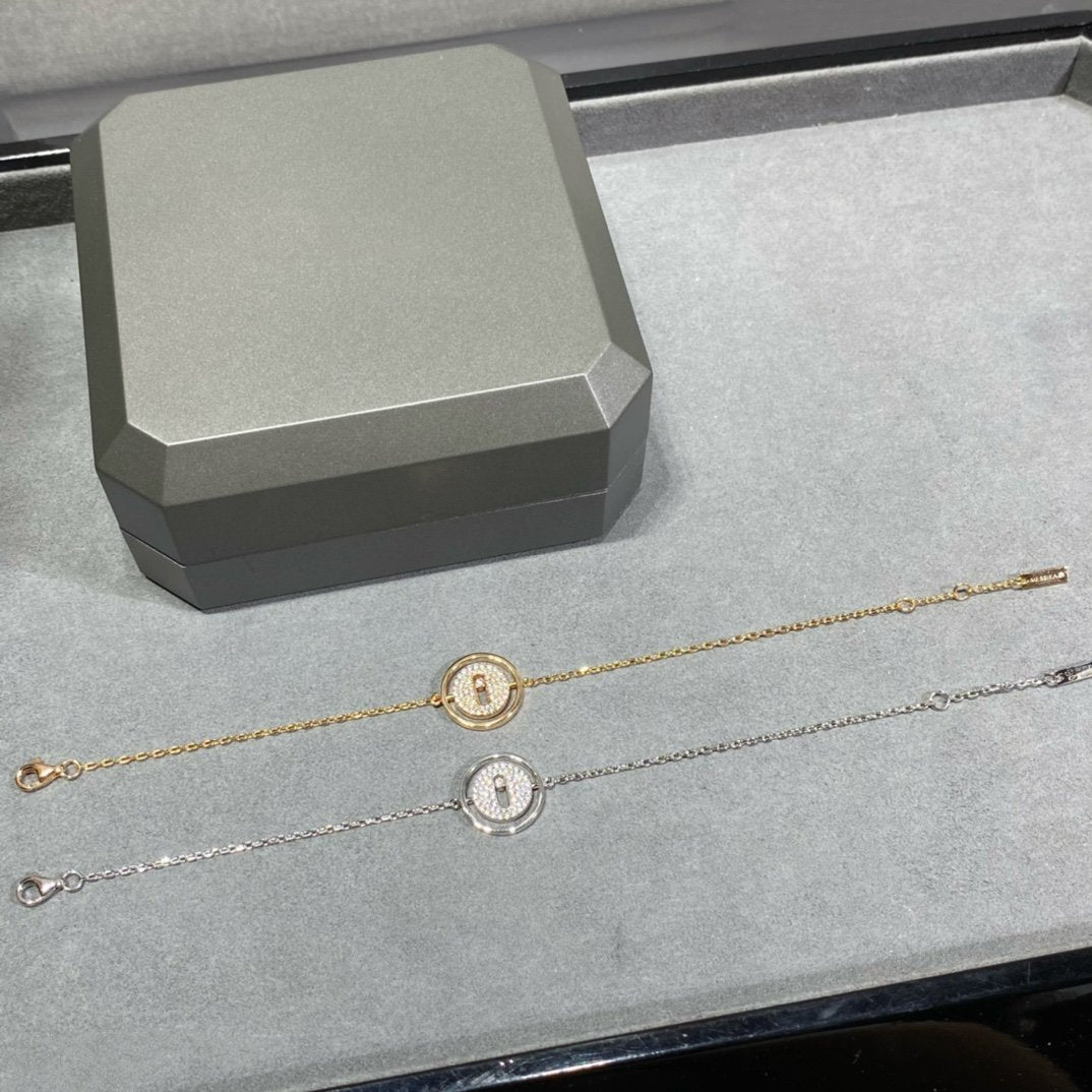 [Mystic JURI]Mystic MOVE DIAMOND PAVED BRACELET