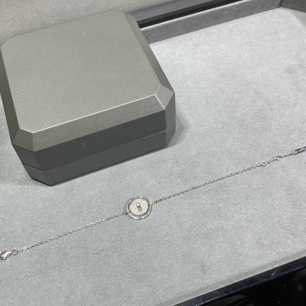 [Mystic JURI]Mystic MOVE DIAMOND PAVED BRACELET