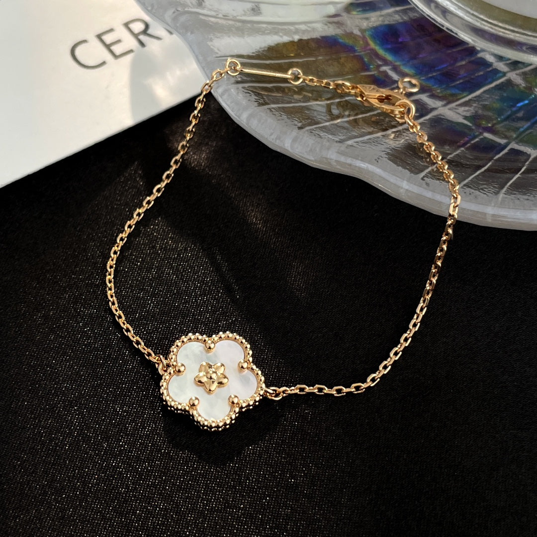[Mystic]LUCKY SPRING ROSE GOLD MOP BRACELET