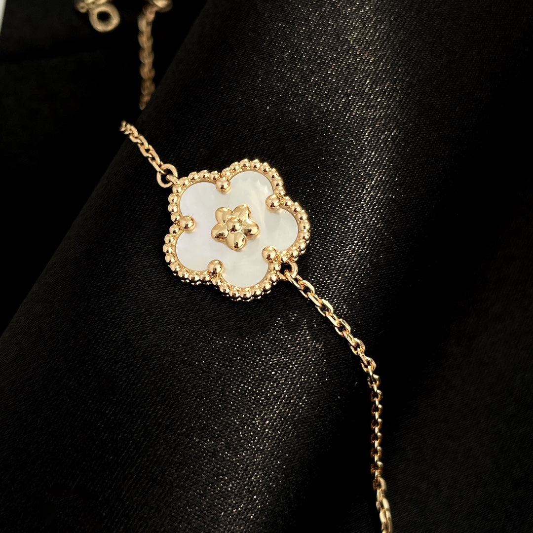 [Mystic]LUCKY SPRING ROSE GOLD MOP BRACELET