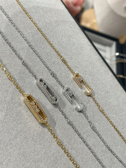 [Mystic JURI]BABY MOVE DIAMOND BRACELET
