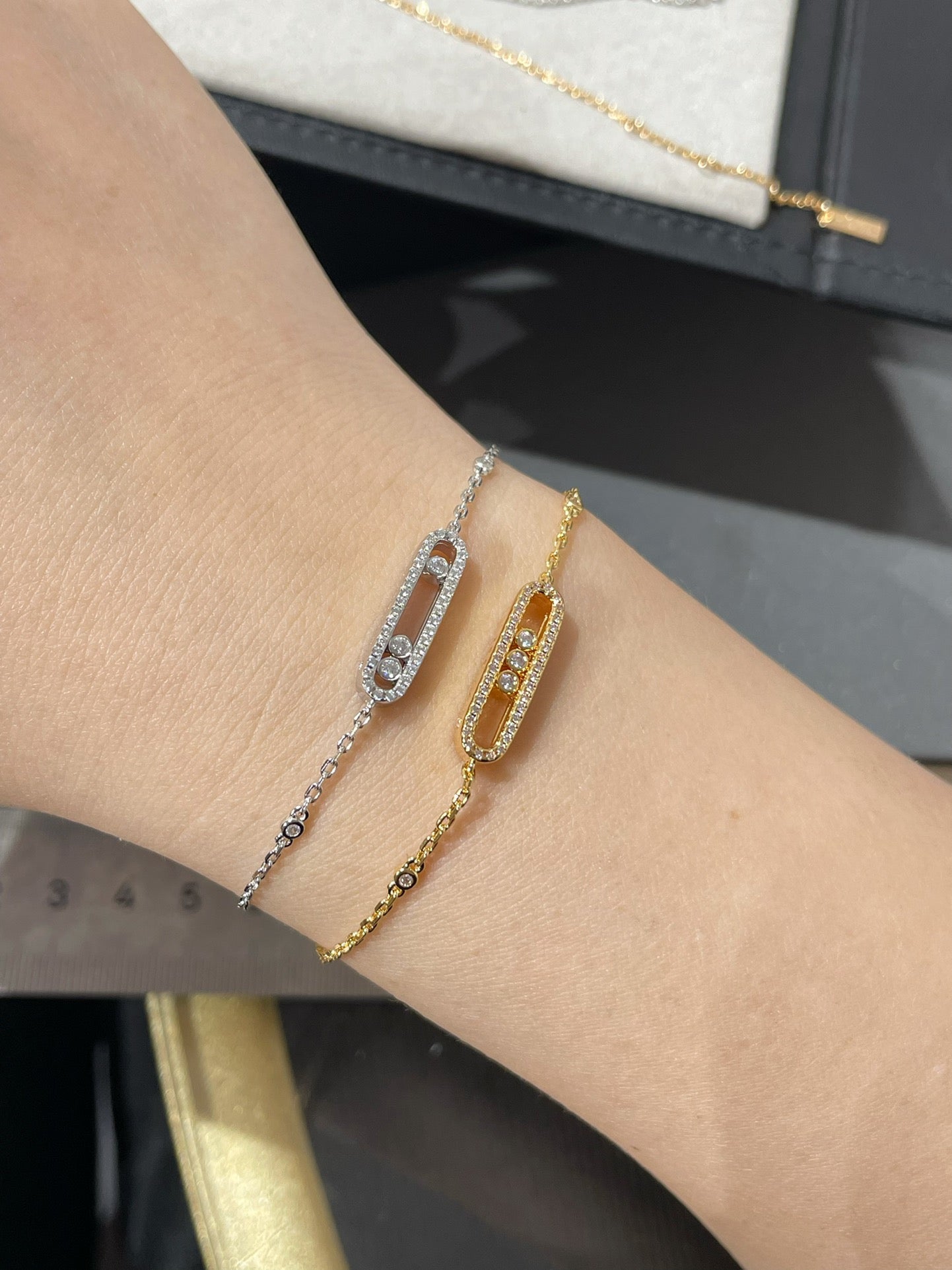 [Mystic JURI]BABY MOVE DIAMOND BRACELET
