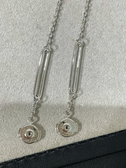 [Mystic]CHAINE CHAOS DIAMOND DROP EARRINGS