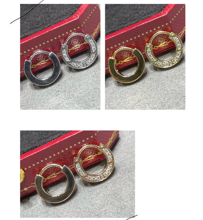[Mystic]LOVE DIAMOND EARRINGS