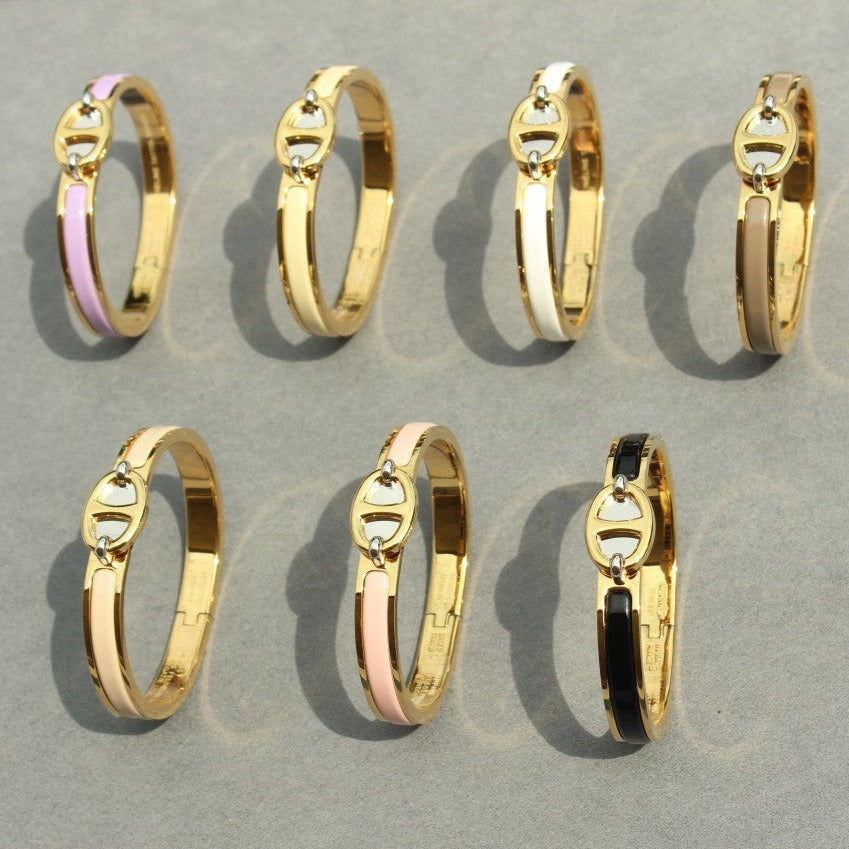 [Mystic]CLIC CHAINE GOLD BRACELET