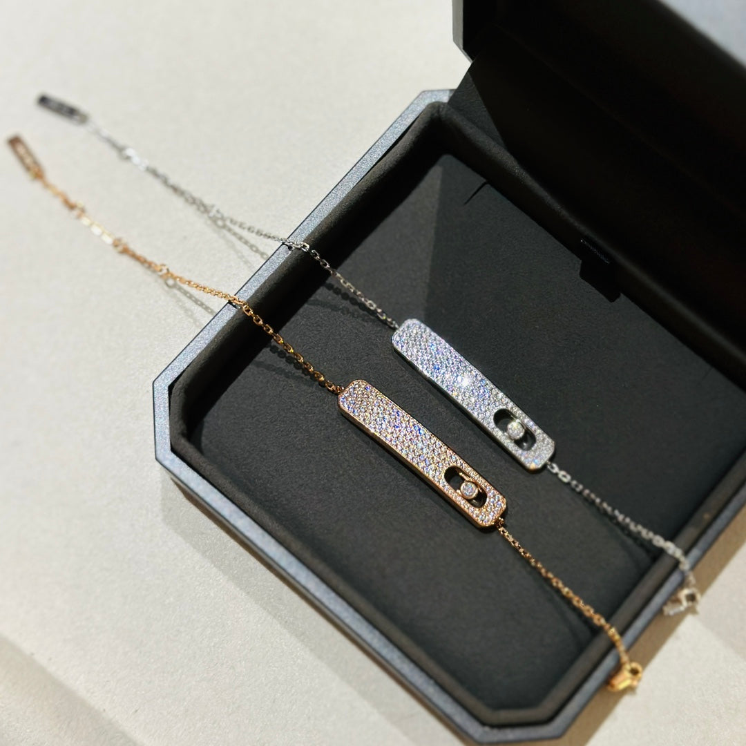 [Mystic JURI]MOVE CLASSIQUE DIAMOND PAVED BRACELET