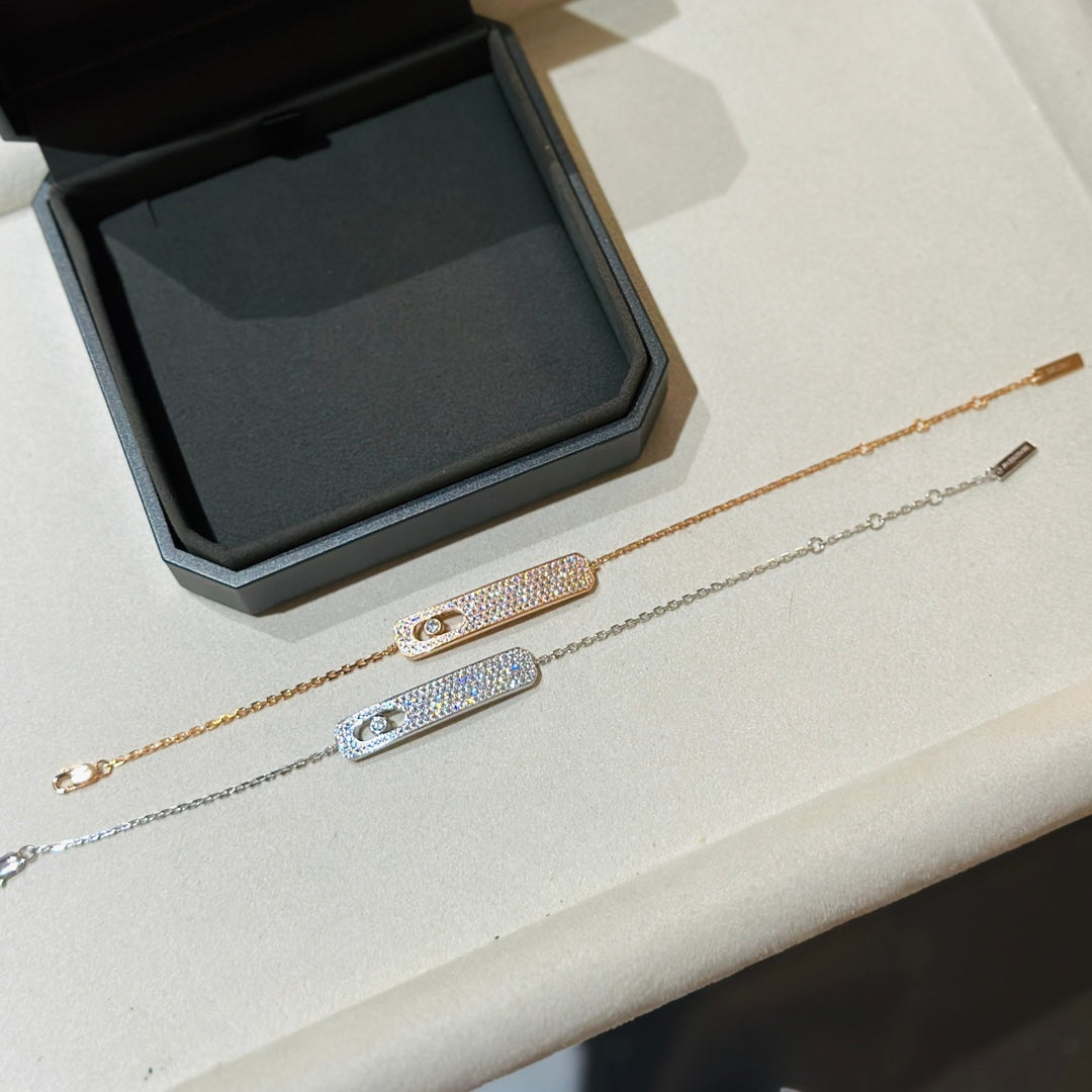 [Mystic JURI]MOVE CLASSIQUE DIAMOND PAVED BRACELET