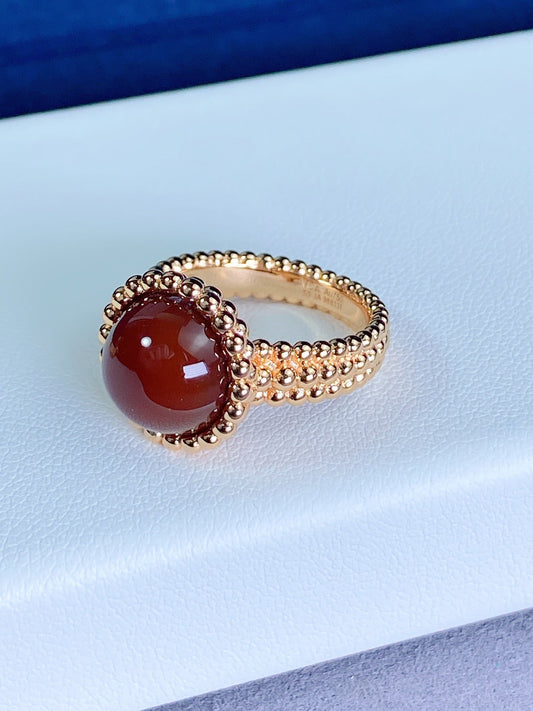[Mystic]PERLEE COULEURS ROSE GOLD RING
