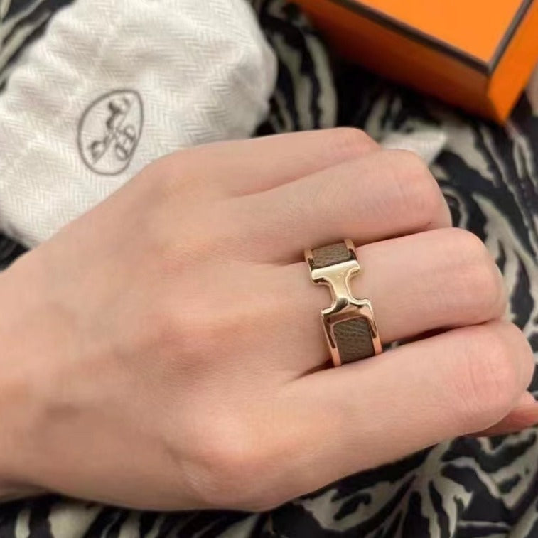 [Mystic]OLYMPE PINK GOLD RING