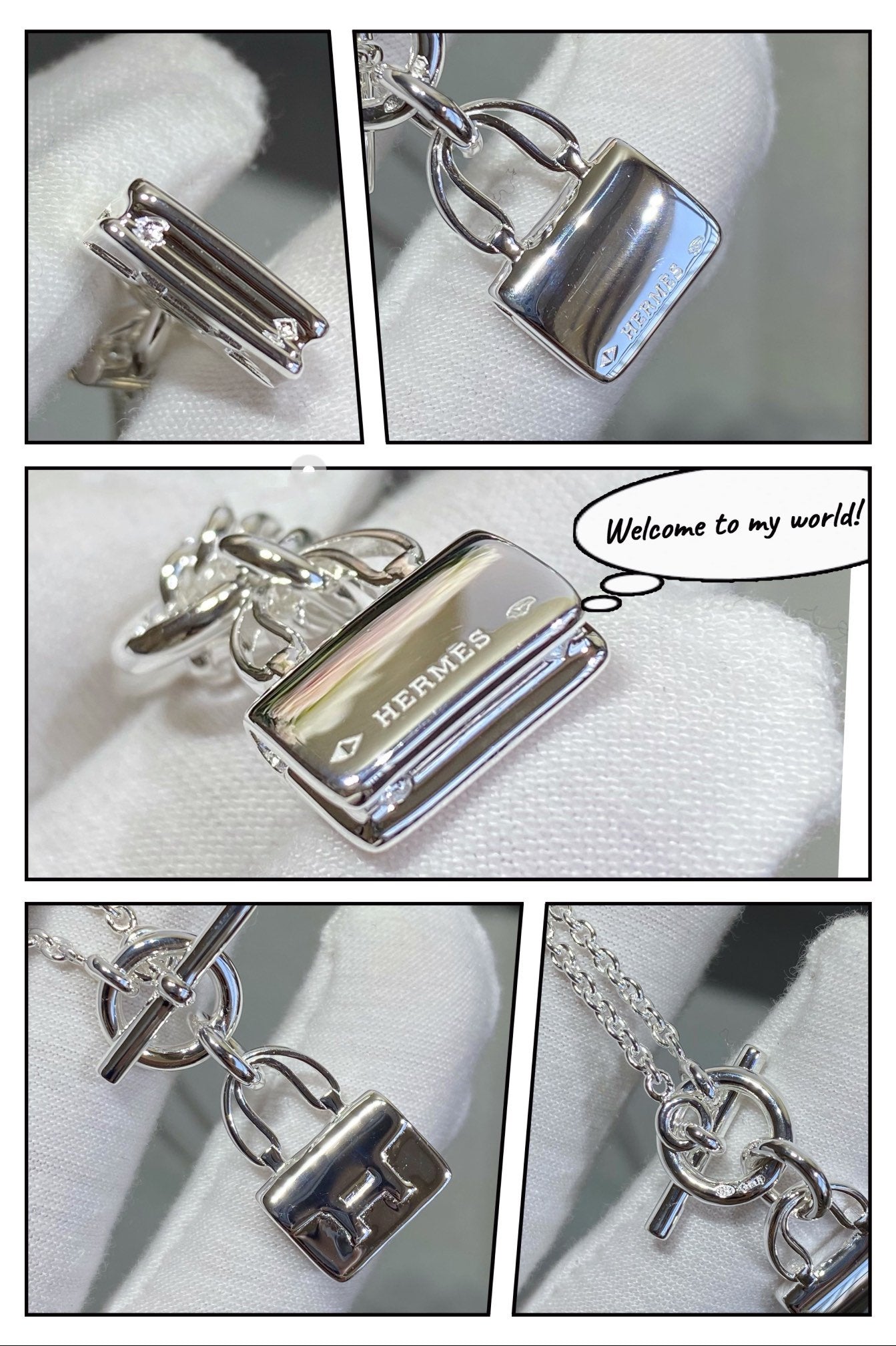 [Mystic]CONSTANCE PEDANT SILVER NECKLACE