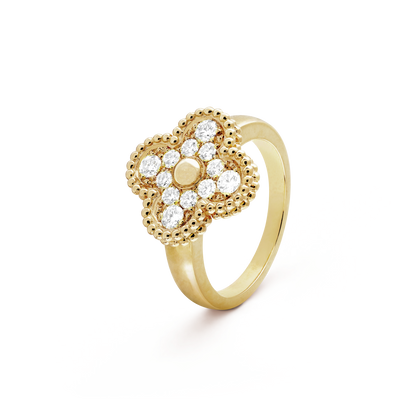 [Mystic]CLOVER DIAMOND RING