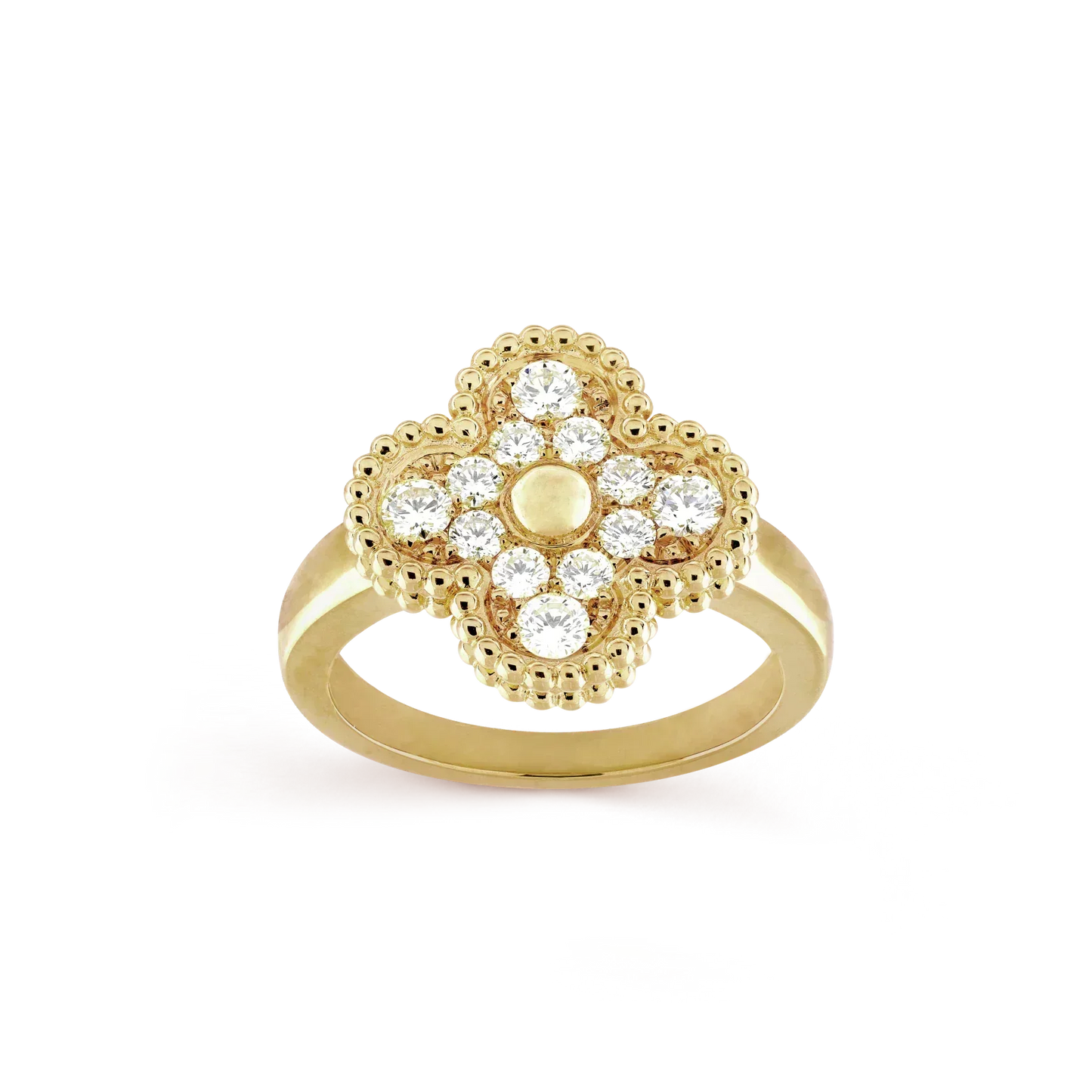 [Mystic]CLOVER DIAMOND RING