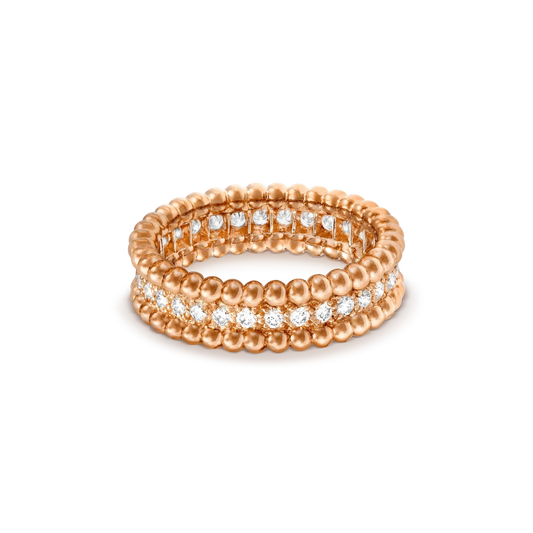 [Mystic]PERLEE DIAMOND ROSE GOLD RING
