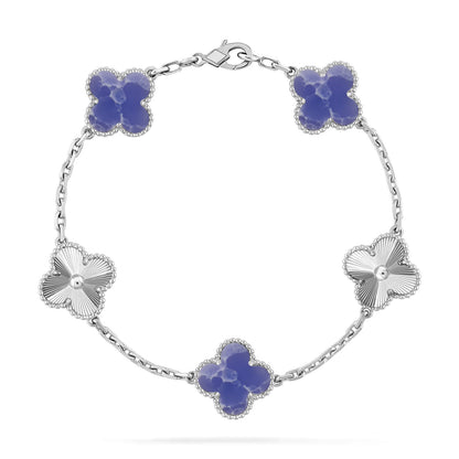 [Mystic-new]CLOVER 5 MOTIF BLUE VEINS BRACELET COLLECTION