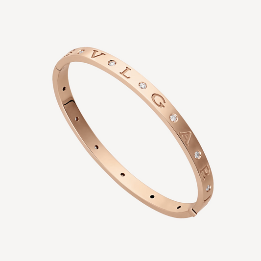 [Mystic]ZERO 1 PINK GOLD 12 DIAMONDS BRACELET