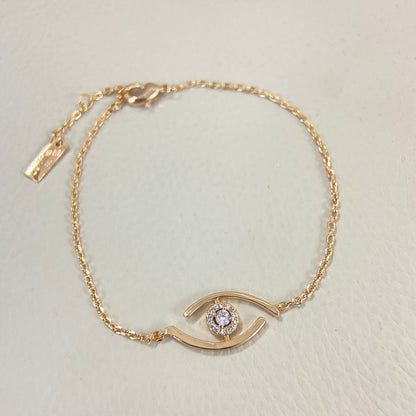 [Mystic JURI]Mystic Eye Pave-Set Diamond Bracelet