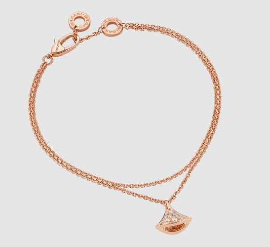 [Mystic]DIVASâ€?DREAM BRACELET ROSE GOLD DIAMOND