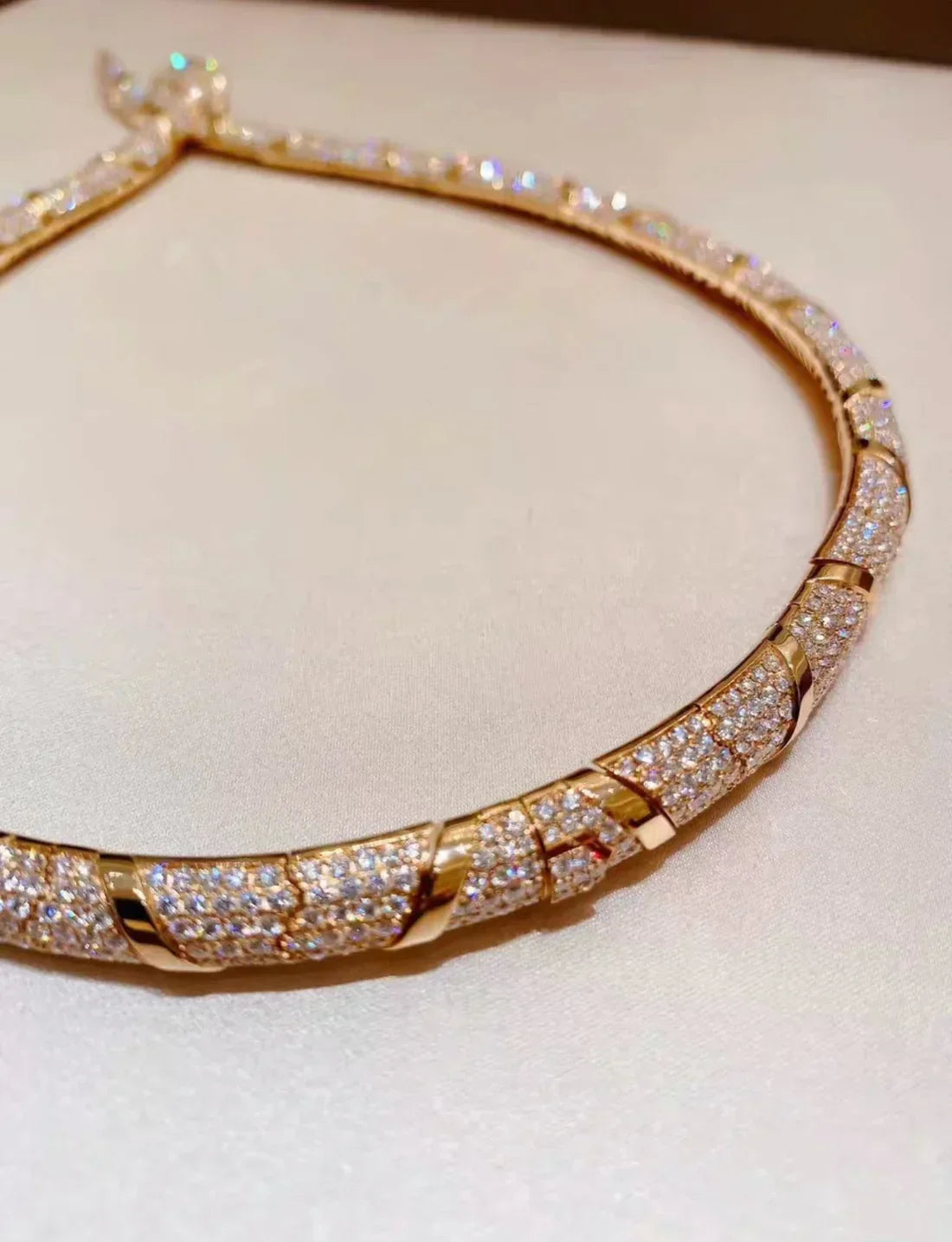 [Mystic]HIGH-END CUSTOM GOLD SNAKE NECKLACE