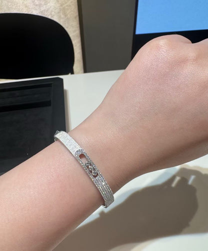 [Mystic]2026 BRAND-NEW FROSTED BRACELET WITH DIAMONDS THREE COLORS