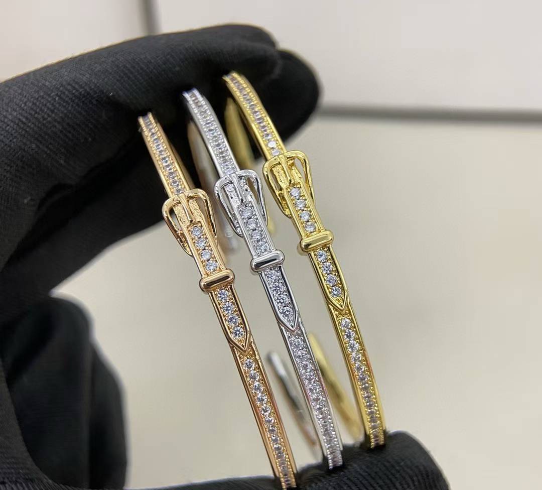 [Mystic]DIAMOND-ENCRUSTED BRACELET THREE COLORS