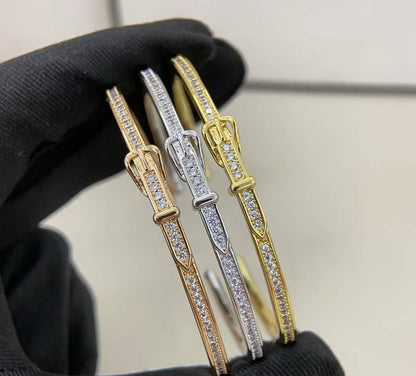 [Mystic]DIAMOND-ENCRUSTED BRACELET THREE COLORS