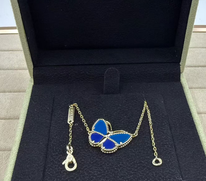 [Mystic]BUTTERFLY BLUE   NECKLACE